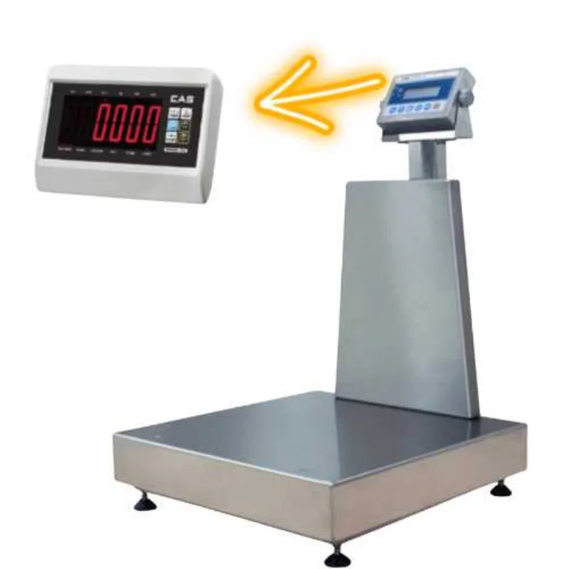 Cas DH 300-600 Kg 70*80 Ful ( Alt Şaşi Dahil ) Paslanmaz Baskül