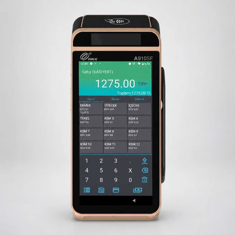 Pax A910SF Android Yazarkasa Pos